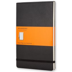 Moleskine Rep. Hard Notesbog Large, linjeret, sort