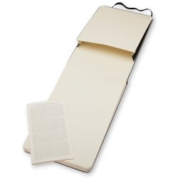 Moleskine Rep. Hard Notesbog Large, linjeret, sort