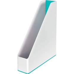 Leitz WOW Tidsskriftssamler, hvid/grå