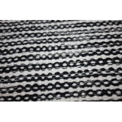 Pilas tæppe, 80x250 cm., sort