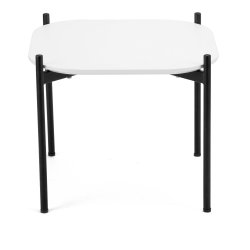 Ziggy lounge/sofabord, 50x50x40 cm, hvid laminat