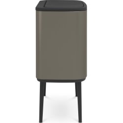 Brabantia BO Touch Bin 11+23 L, platinum