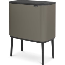 Brabantia BO Touch Bin 11+23 L, platinum