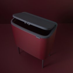 Brabantia BO Touch Bin 36 L, windsor red