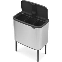Brabantia BO Touch Bin 3x11 L, matt steel FPP