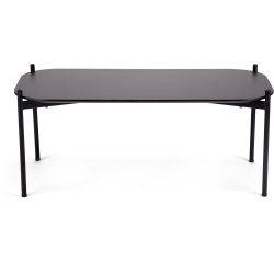 Ziggy lounge/sofabord, 50x100x40 cm, sort laminat