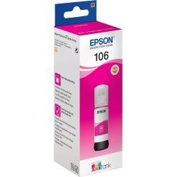 Epson T106 blæktank, magenta, 70ml