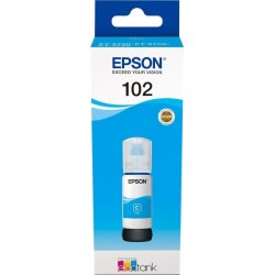 Epson T102 blæktank, cyan, 70ml