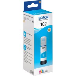 Epson T102 blæktank, cyan, 70ml