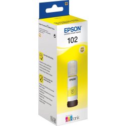 Epson T102 blæktank, gul, 70ml