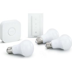 Philips HUE E27 samlet pakket, hvid