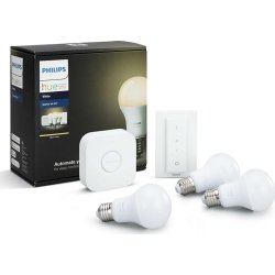 Philips HUE E27 samlet pakket, hvid
