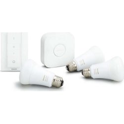 Philips HUE E27 "atmosfærelys" samlet pakket, hvid