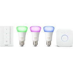 Philips HUE E27 "atmosfærelys" sampak, hvid+farvet