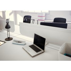 Leitz MyBox Opbevaringsboks Large, hvid/grå