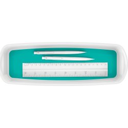 Leitz MyBox Opbevaringsbakke Long, hvid/grå