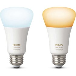 Philips HUE E27 ambiance dobbeltpakke, hvid