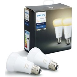 Philips HUE E27 ambiance dobbeltpakke, hvid