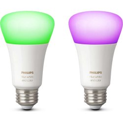 Philips HUE E27 ambiance dobbeltpakke, hvid+farve