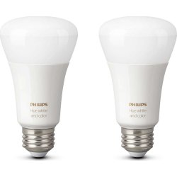 Philips HUE E27 ambiance dobbeltpakke, hvid+farve