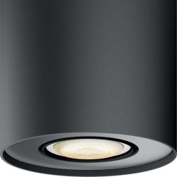 Philips HUE Pillar GU10 spotlys, sort