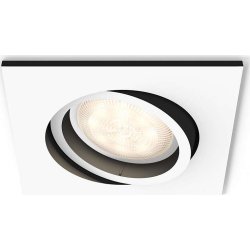 Philips HUE Milliskin GU10 firkantet spotlys, hvid