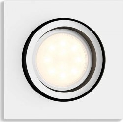 Philips HUE Milliskin GU10 firkantet spotlys, hvid