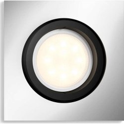 Philips HUE Milliskin GU10 firkantet spotlys, alu