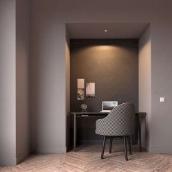Philips HUE Milliskin GU10 firkantet spotlys, alu