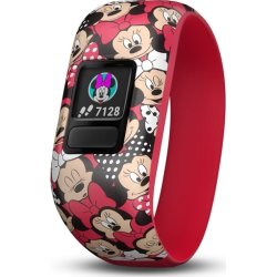 Garmin vívofit® jr. 2 - Minni Mouse, rød