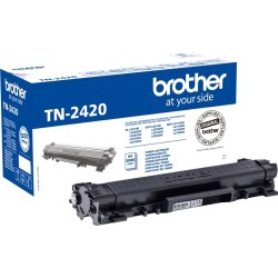 Brother TN2420 lasertoner, sort, 3000s