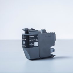 Brother LC3211 blækpatroner, sort, 200s