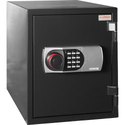 Diplomat brandsikkert dokumentskab, 25 l, El-kode,