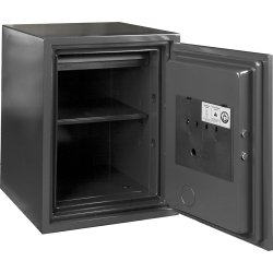 Diplomat brandsikkert dokumentskab, 36 l, El-kode