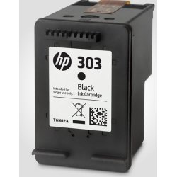 HP 303 blækpatron, sort, 200s