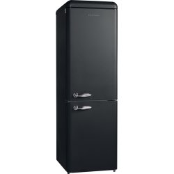 Scandomestic RKB 301 A++ køle-fryseskab, mat sort