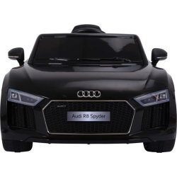 El-drevet Audi R8 bil 12V, sort