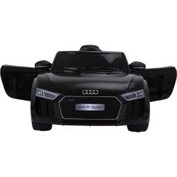 El-drevet Audi R8 bil 12V, sort