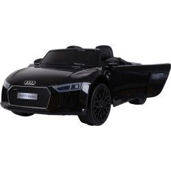 El-drevet Audi R8 bil 12V, sort