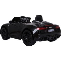 El-drevet Audi R8 bil 12V, sort