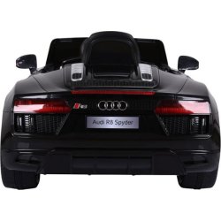 El-drevet Audi R8 bil 12V, sort