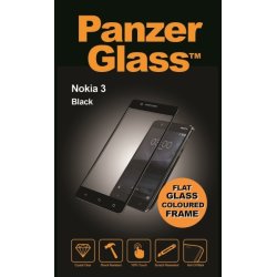PanzerGlass skærmbeskyttelse til Nokia 3, sort