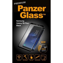 PanzerGlass PREMIUM Samsung Galaxy S8 Plus, sort