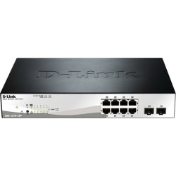 D-Link DGS-1210-10P switch, 10 ports