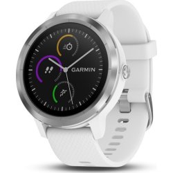 Garmin vívoactive® 3 GPS-smartwatch, hvid/stål