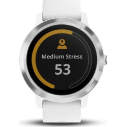 Garmin vívoactive® 3 GPS-smartwatch, hvid/stål