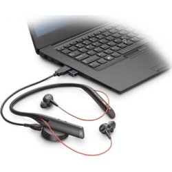 Plantronics Voyager 6200 UC headset, sort