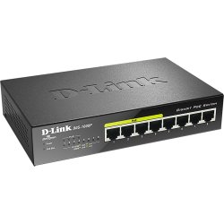 D-Link DGS-1008P Switch, 8 ports