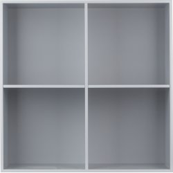 HAVANA reol m/4 rum - Light grey D.34 inkl. ophæng