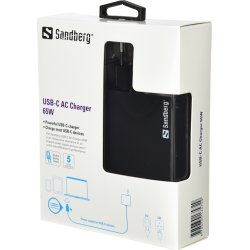 Sandberg USB-C AC oplader 65W